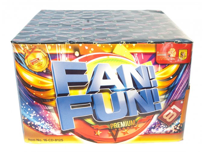 Pyrotechnika Kompakt 81 ran / 25mm FAN FUN