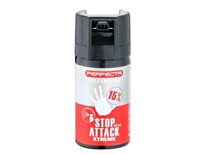 Obranný sprej pepřový Perfecta Stop Attack Xtreme OC FOG 40ml