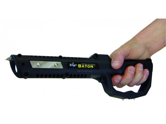 Paralyzér 1 milión voltov omračujúci dobíjací obušok s LED baterkou