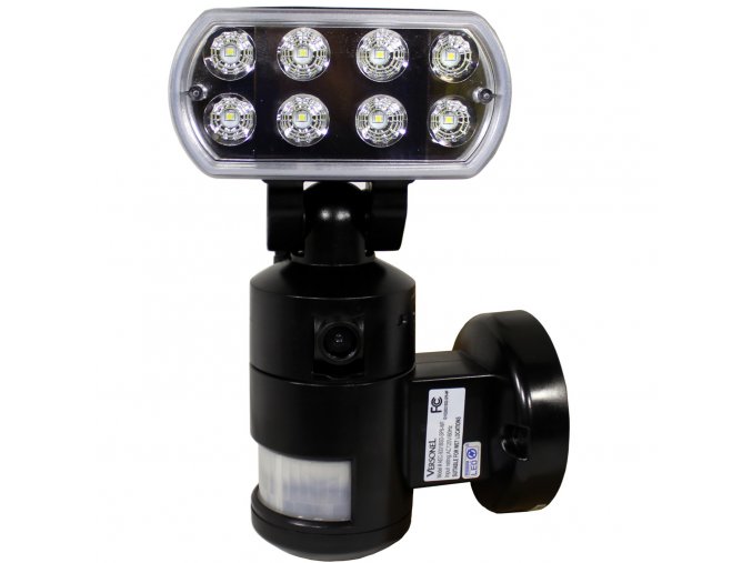 Nightwatcher LED bezpečnostní nahrávací osvětlení s Wifi - černá