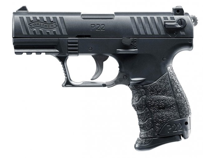 Airsoft Pistole Walther P22Q černá Metal Slide ASG