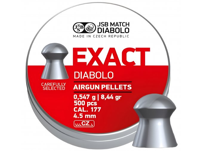 Diabolo JSB Exact 500ks cal.4,52mm