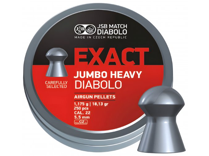 Diabolo JSB Exact Jumbo Heavy 250ks cal.5,52mm