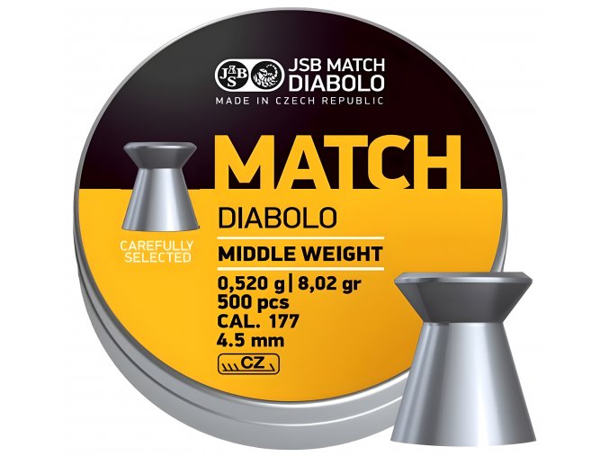 Diabolo JSB Match puška 500ks cal.4,49mm