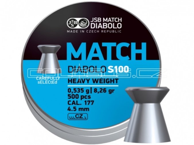 Diabolo JSB Match S100 500ks cal.4,51mm