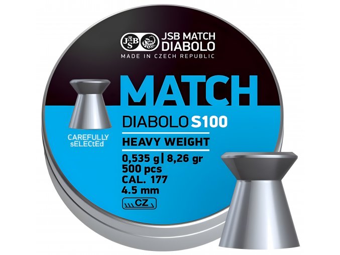 Diabolo JSB Match S100 500ks cal.4,5mm