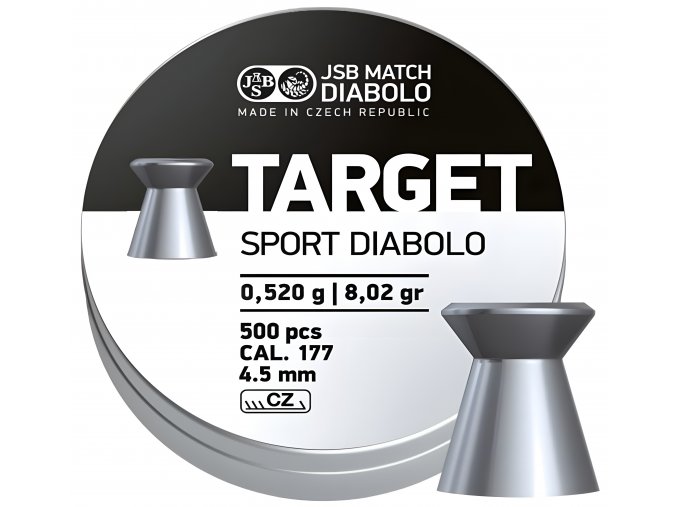 Diabolo JSB Target Sport 500ks cal.4,5mm
