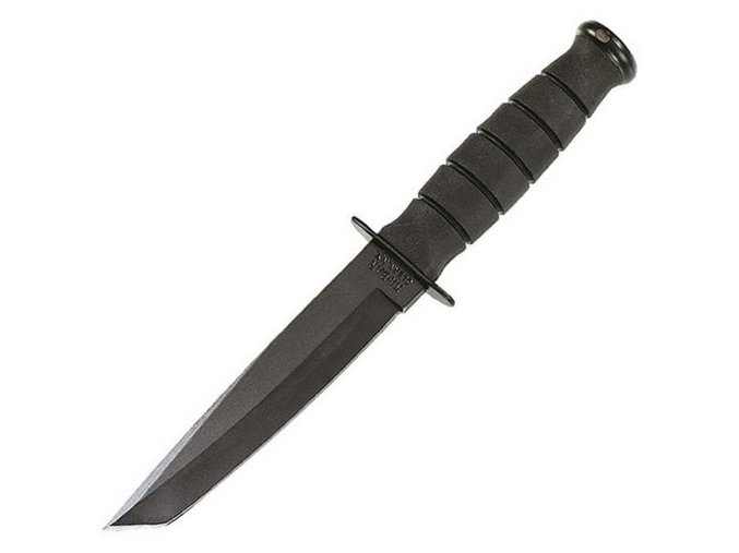 Nůž short FIGHTING/UTILITY TANTO hladké ostří ČERNÝ