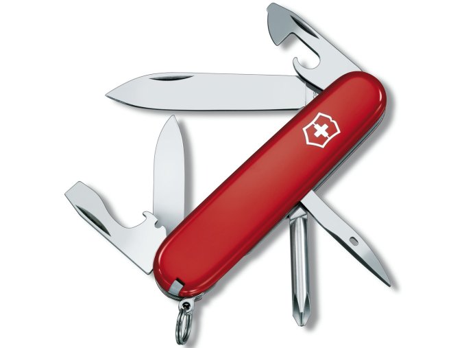 Nůž kapesní TINKER 91mm ČERVENÝ