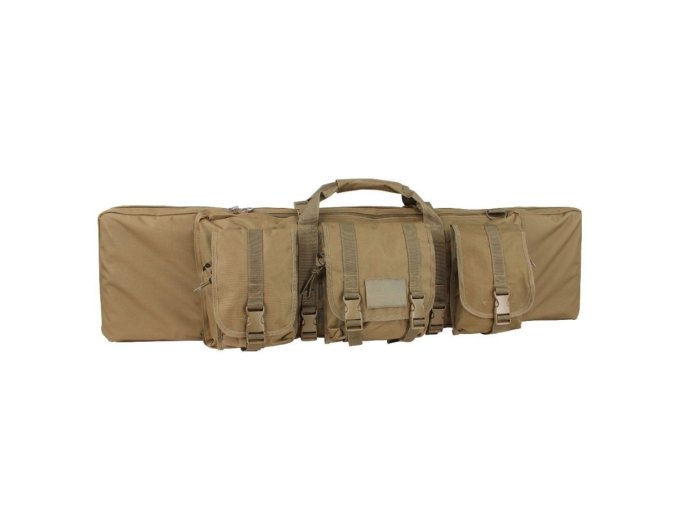 Taška na pušku 90 cm se 3 kapsami COYOTE BROWN