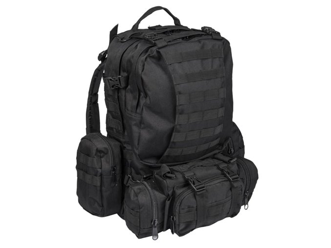 Batoh DEFENSE MODULAR s ľadvinou Čierny
