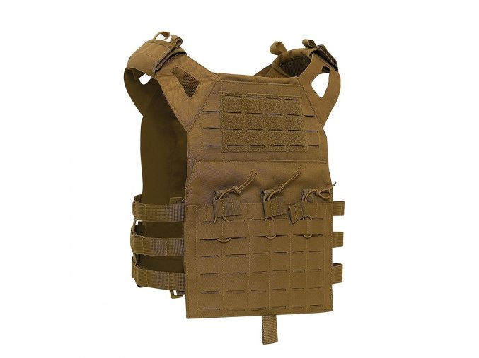 Vesta LASER CUT MOLLE nosič plátů lehká COYOTE BROWN