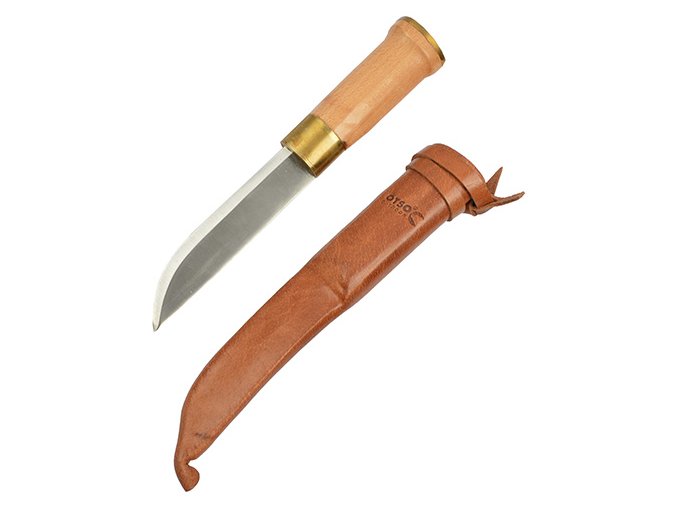 Nůž FINSKÝ malý 24 cm s koženým pouzdrem