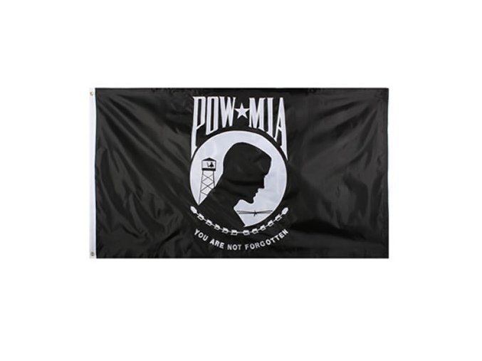 Vlajka DELUXE POW-MIA ČERNÁ 90 x 150 cm