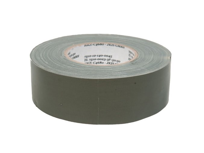 Páska lepící BW TEXTILNÍ 7,5cm x 50m ZELENÁ