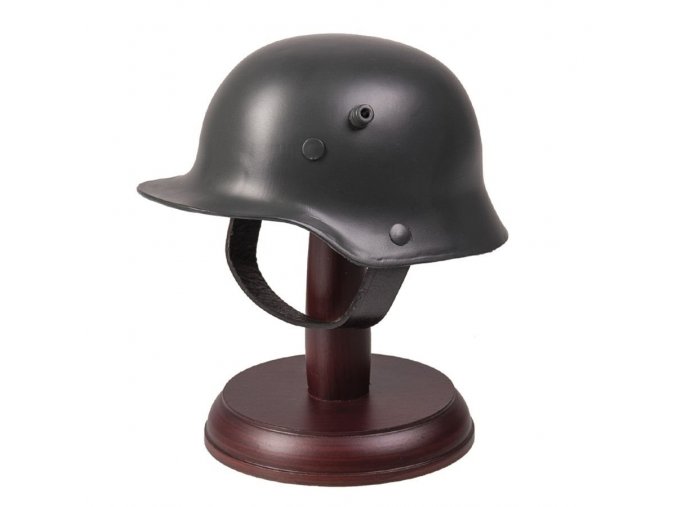 Helma německá M16 miniatura se stojánkem