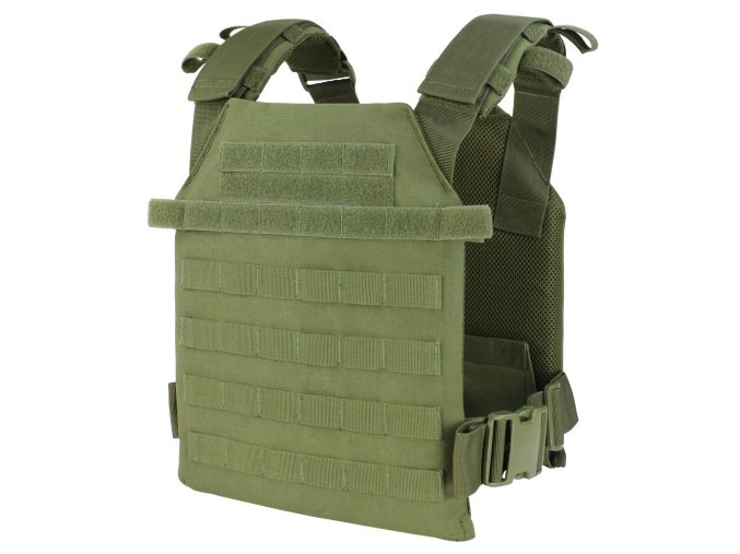 Vesta lehká SENTRY MOLLE nosič plátů ZELENÁ