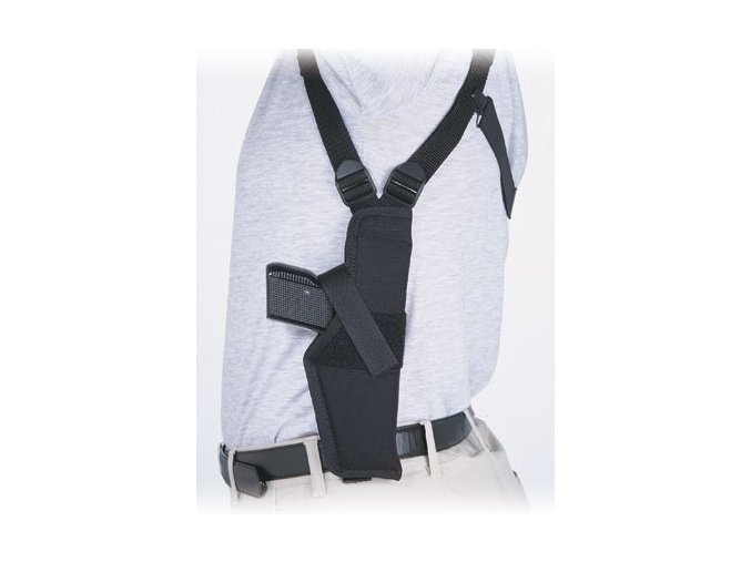 Pouzdro podpažní svislé pro revolver 2,5" s oboustranným závěsem