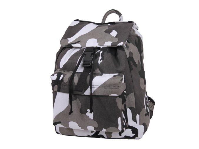 Batoh jednodňový s vreckom CITY Camo