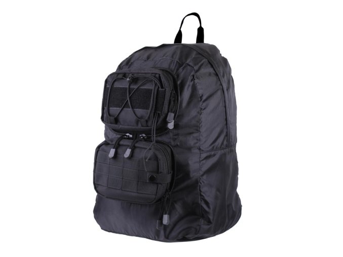 Batoh TACTICAL skládací ČERNÝ