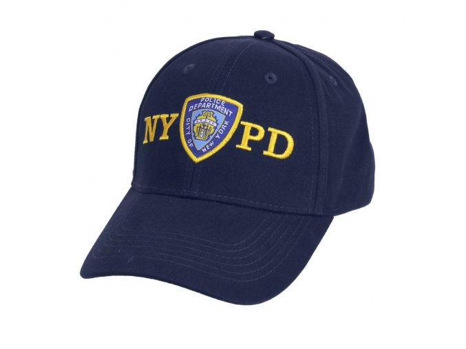 Čepice LICENSED NYPD SHIELD baseball MODRÁ