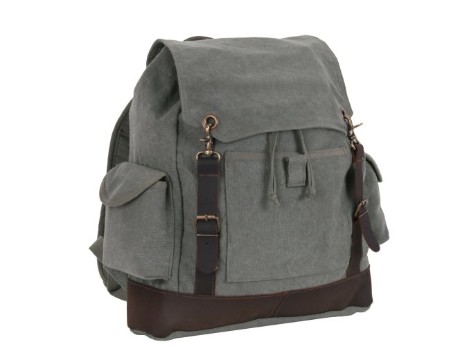 Batoh EXPEDITION VINTAGE CHARCOAL Sivý