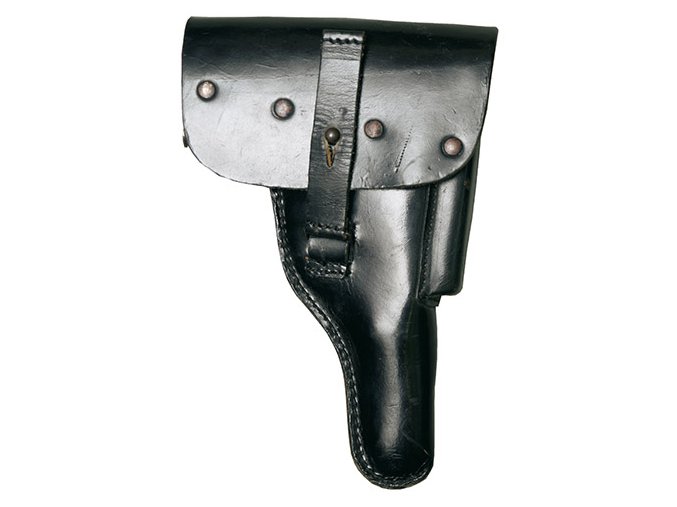 Pouzdro pistolové BW P1/P38 kožené ČERNÉ použité