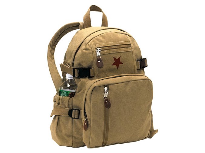 Batoh VINTAGE COMPACT STAR KHAKI
