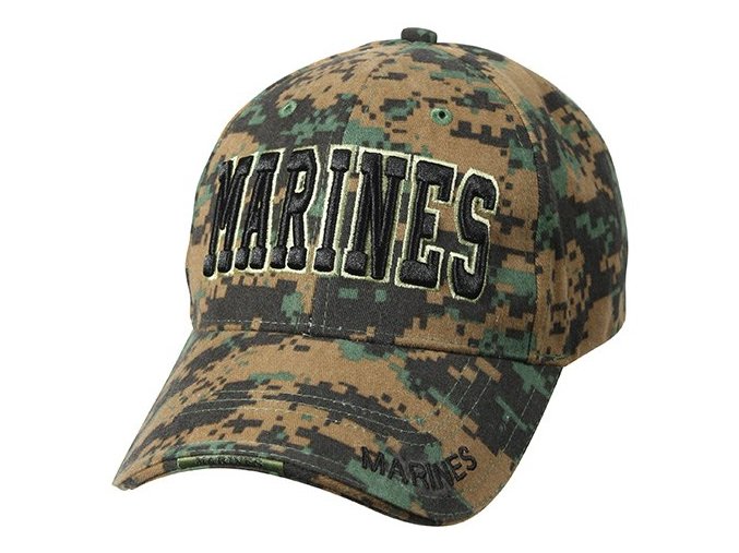 Čepice DELUXE MARINES baseball WOODLAND DIGITAL