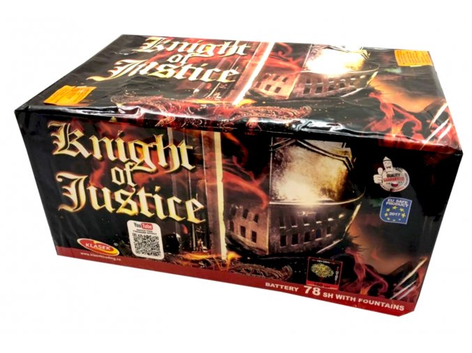 Pyrotechnika Kompakt 78 ran Knight Of Justice multikalibr
