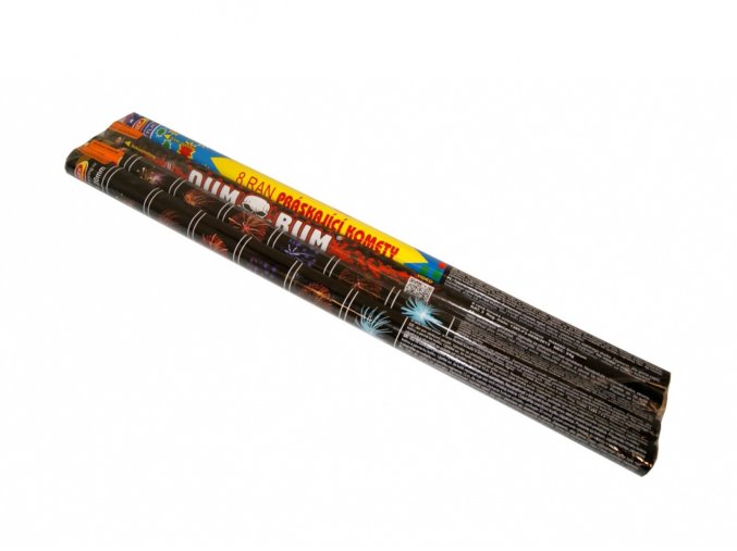 Pyrotechnika Mix Římských Svící 8ran, 60cm - 4ks