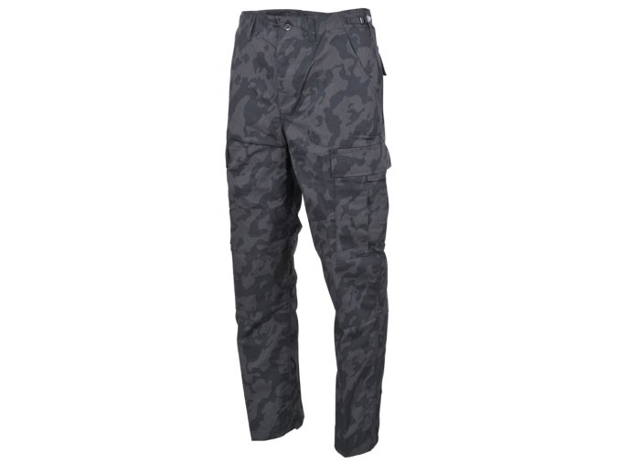 Kalhoty US střih BDU rip-stop NIGHTCAMO (velikost 3XL)