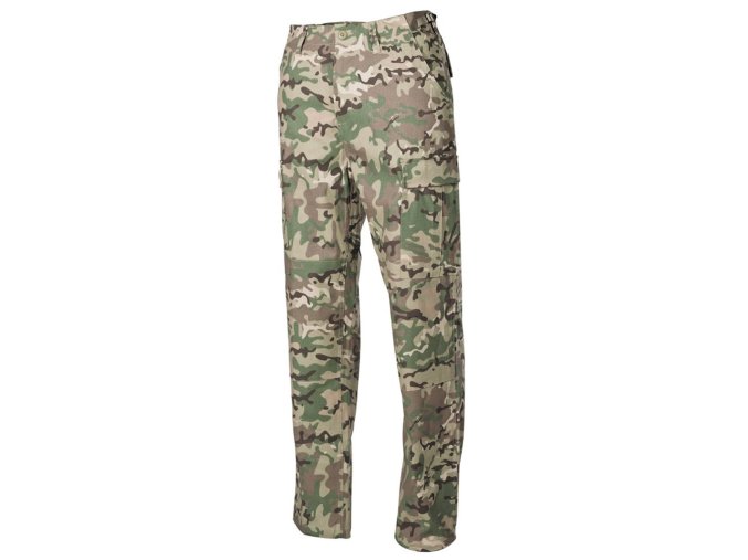 Kalhoty US střih BDU rip-stop OPERATION CAMO (velikost 3XL)