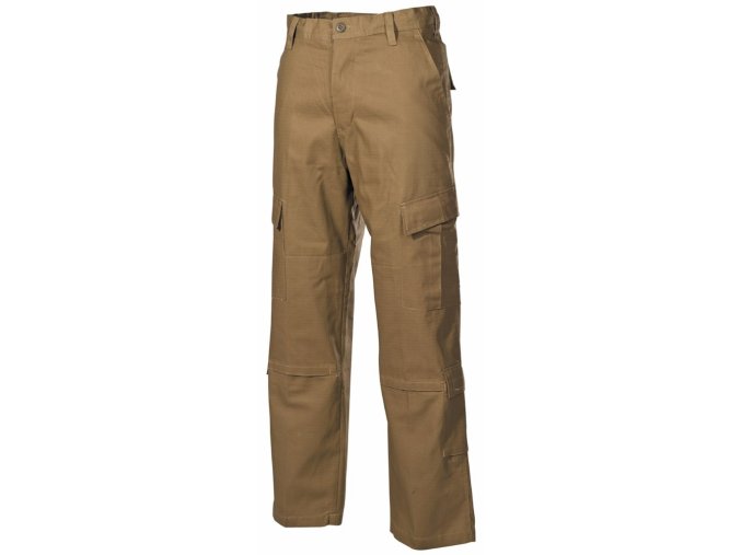 Kalhoty US střih ACU rip-stop COYOTE BROWN (velikost L)