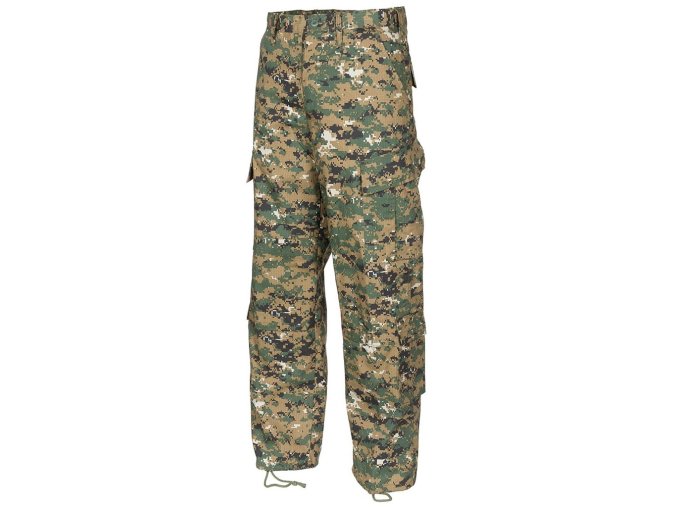 Kalhoty US střih ACU rip-stop DIGITAL WOODLAND (velikost 3XL)