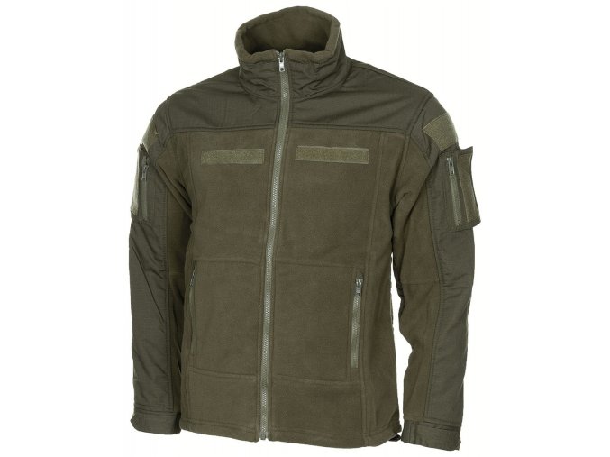 Bunda taktická fleece COMBAT ZELENÁ (velikost 3XL)