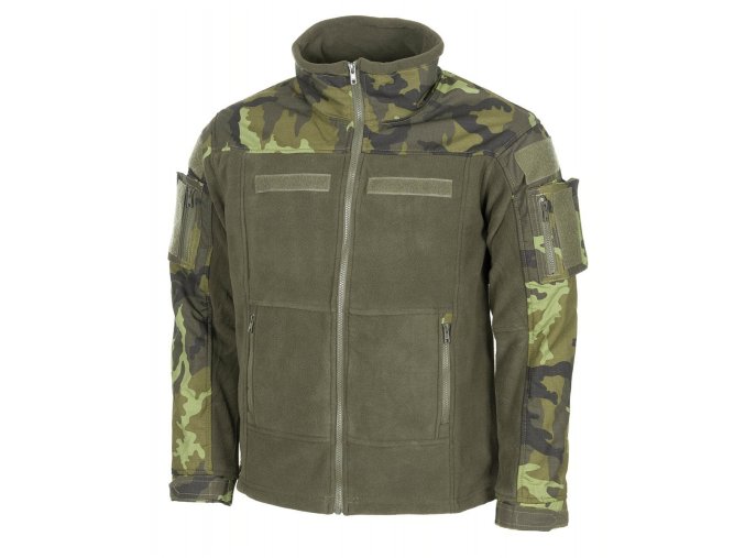 Bunda taktická fleece COMBAT AČR vz.95 Les