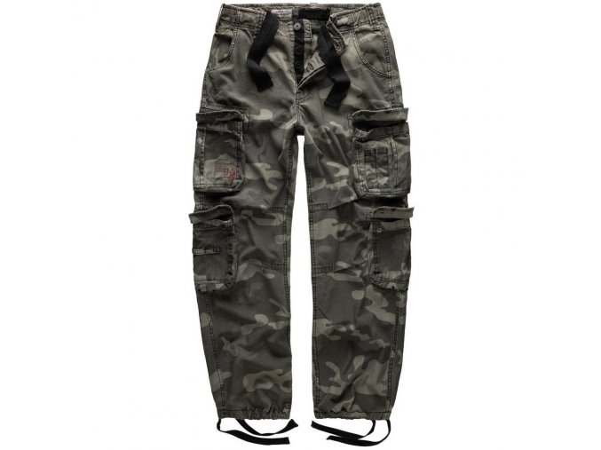 Kalhoty AIRBORNE VINTAGE BLACK CAMO