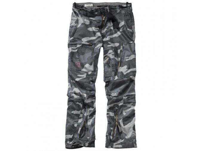 Kalhoty INFANTRY CARGO NIGHT CAMO vel.L