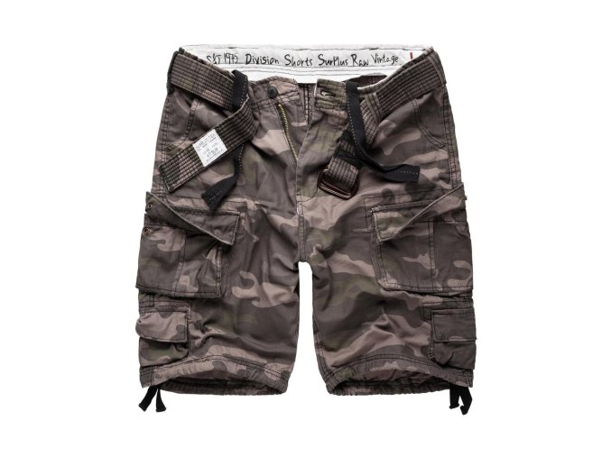 Kraťasy DIVISION BLACK CAMO (velikost 6XL)