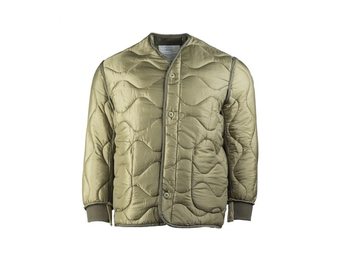 Vložka do bundy US M65 prošívaná ZELENÁ (velikost 3XL)