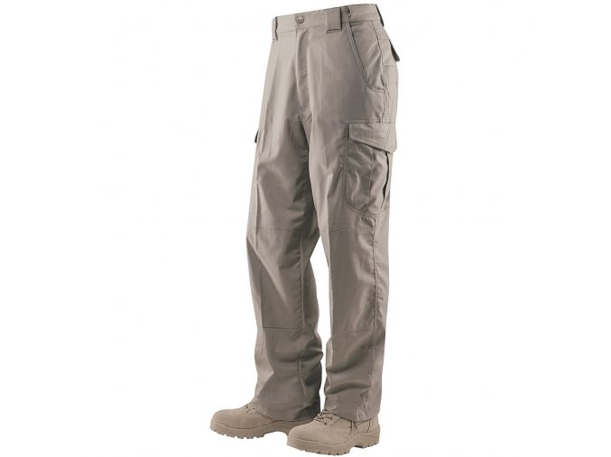 Kalhoty 24-7 ASCENT micro rip-stop KHAKI vel.28-30