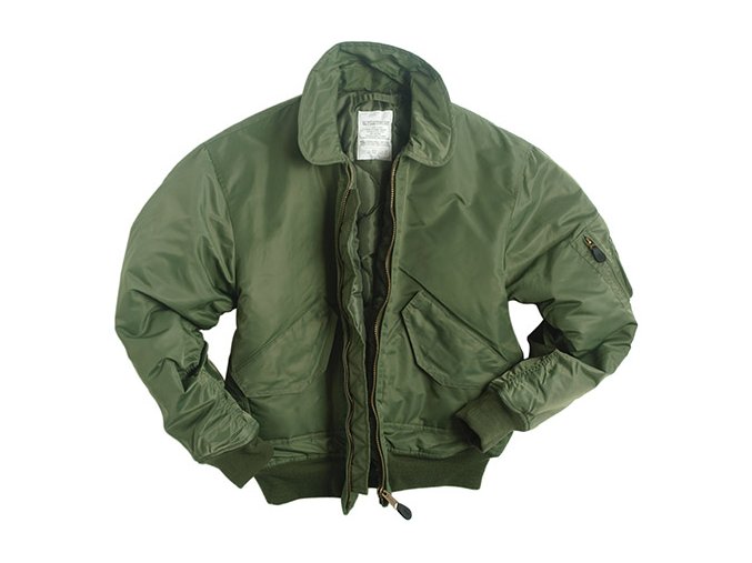 Bunda pilotní CWU BASIC ZELENÁ (velikost 3XL)