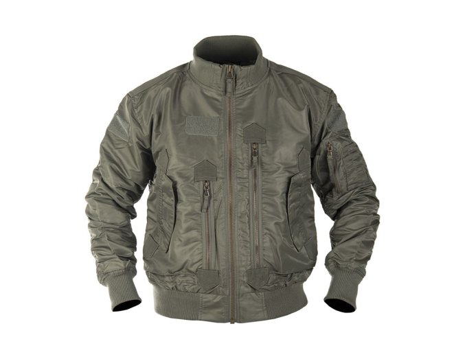 Bunda pilotní US TACTICAL ZELENÁ (velikost 3XL)