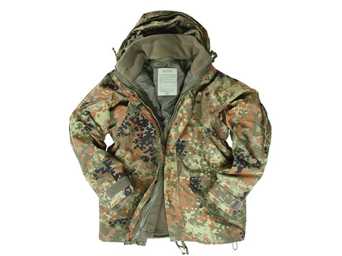 Bunda US s vložkou FLEECE FLECKTARN