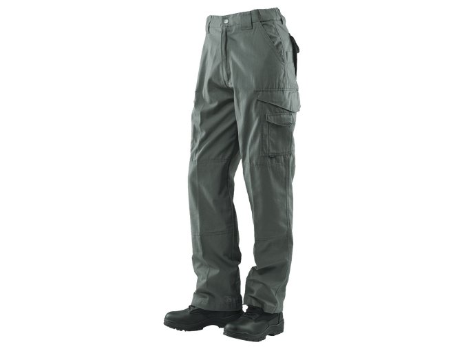 Kalhoty 24-7 TACTICAL bavlna ZELENÉ (velikost 34-32)