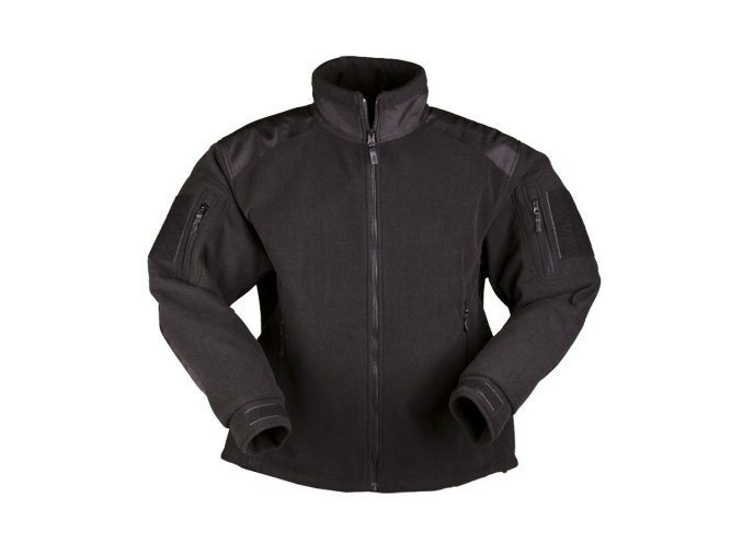 Mikina fleece DELTA ČERNÁ (velikost S)