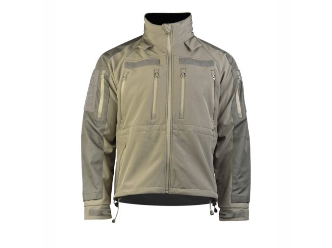 Bunda SOFTSHELL PLUS ZELENÁ (velikost 3XL)