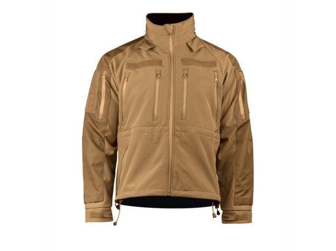 Bunda SOFTSHELL PLUS COYOTE BROWN (velikost L)