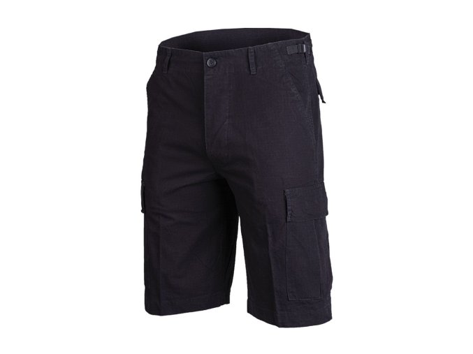 Kraťasy US typ BDU rip-stop předeprané ČERNÉ (velikost 3XL)